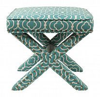 табурет мягкий бирюзовый remy ottoman в Тюмени