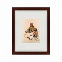 картина: albanian guards in bursa, turkey, 1850 в Тюмени