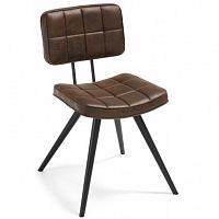 стул lola seat pu brown ноги эпоксидный черный c592u09 от la forma (ex julia grup) в Тюмени