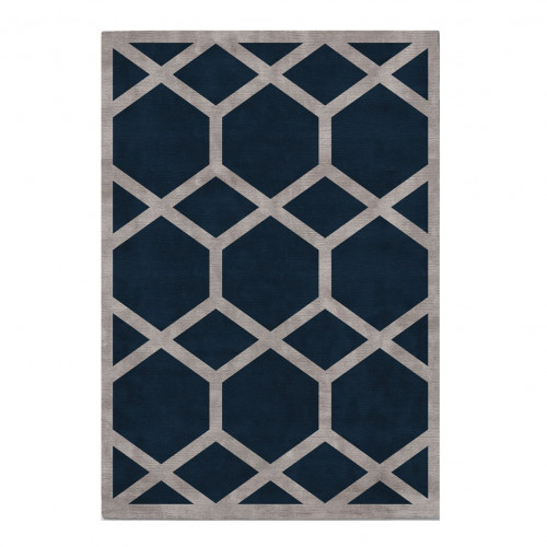 ковер ahston blue 200x290 синий в Тюмени
