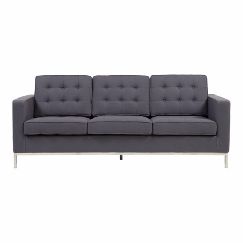 диван florence knoll sofa прямой серый в Тюмени