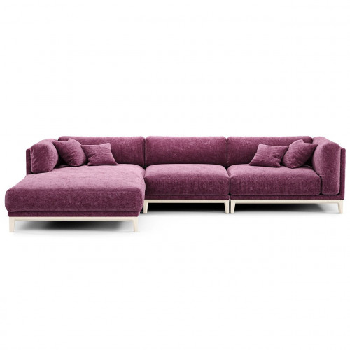 диван case угловой фиолетовый в Тюмени