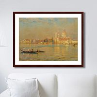 картина: venice lagoon, 1899г. в Тюмени