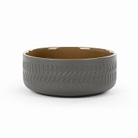 тарелка tactile диаметр 15 темно-серый в Тюмени