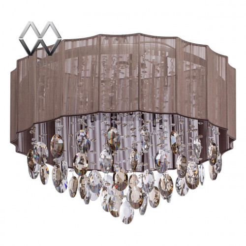 потолочная люстра mw-light жаклин 6 465012718 в Тюмени