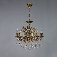подвесная люстра ambiente leon 2128/6 pb tear drop в Тюмени