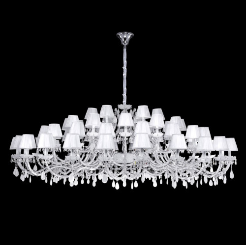 подвесная люстра crystal lux blanca sp60 белая в Тюмени