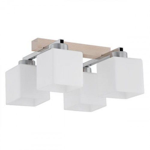 потолочная люстра tk lighting 282 toni 4 бежевая в Тюмени