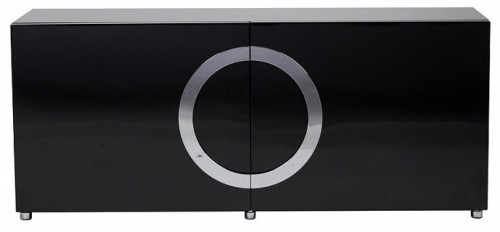 тумба fuller мдф 150x48,5x65 чёрная в Тюмени