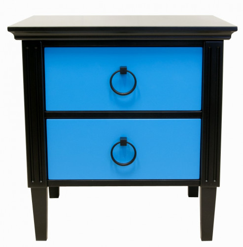 тумба nort blue черная с голубым в Тюмени