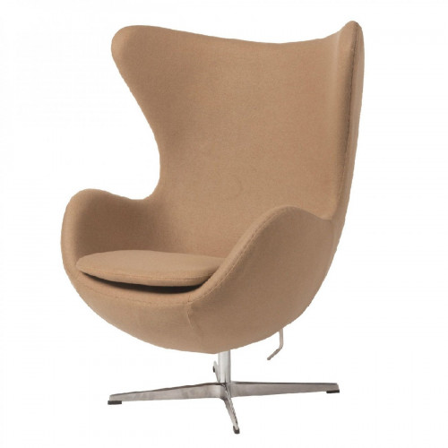 кресло egg chair коричневое в Тюмени