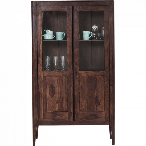 шкаф-витрина brooklyn walnut коричневый 100x40 в Тюмени