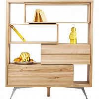 стеллаж bookcase коричневый в Тюмени