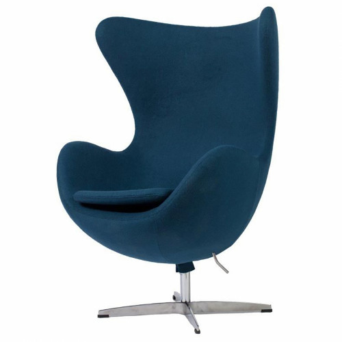 кресло egg chair сине-зеленое в Тюмени