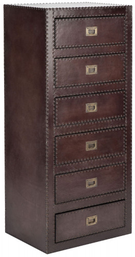 комод sheppard 6 drawers gun metal в Тюмени