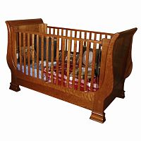 кроватка детская с матрасом коричневая day bed в Тюмени