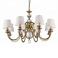 люстра newport 8 от delight collection белая/прозрачная/бронзовая в Тюмени