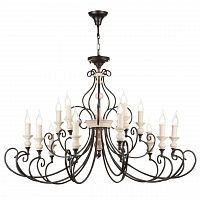 подвесная люстра maytoni karina h631pl-15b бежевая в Тюмени