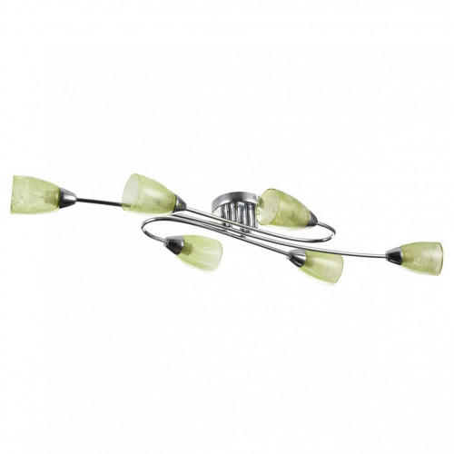 потолочная люстра freya flash fr5104-cl-06-gn в Тюмени