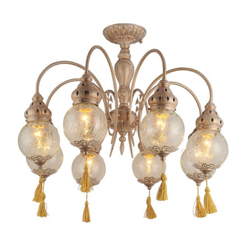 потолочная люстра arte lamp a2146pl-8ga золото в Тюмени