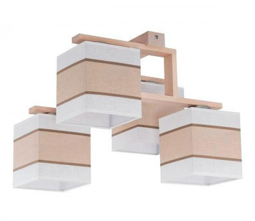 потолочная люстра tk lighting 562 lea white 4 в Тюмени