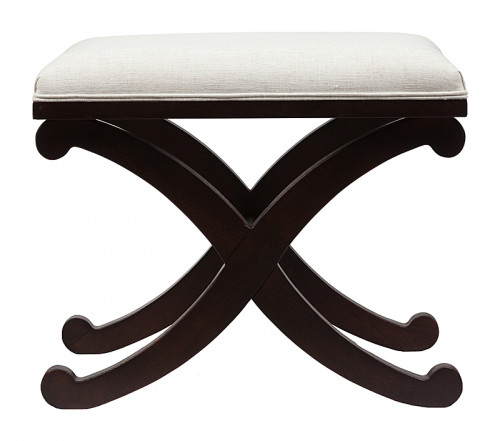 табурет x-leg stool белый лен в Тюмени
