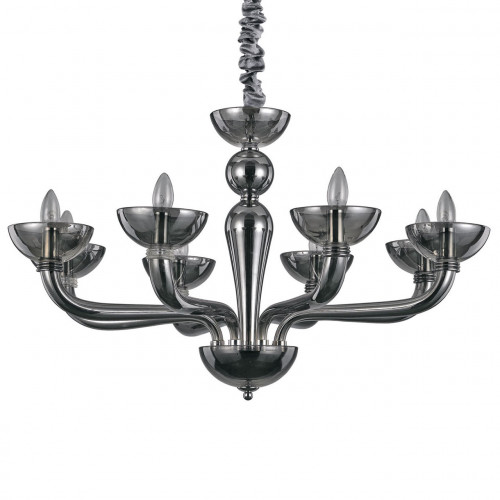 подвесная люстра ideal lux casanova sp8 fume в Тюмени