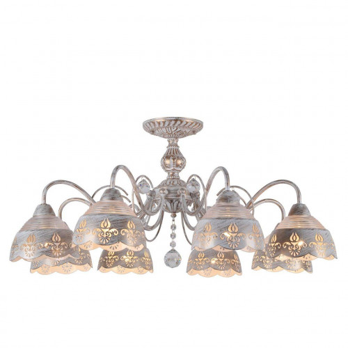 потолочная люстра arte lamp sicilia a9106pl-8wg в Тюмени