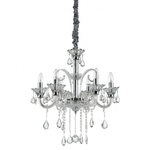 подвесная люстра ideal lux colossal sp6 trasparente в Тюмени
