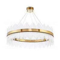 люстра stripglass 65 латунь, прозрачное стекло в Тюмени