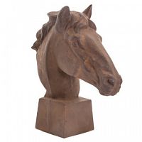 статуэтка horse head на подставке коричневый в Тюмени