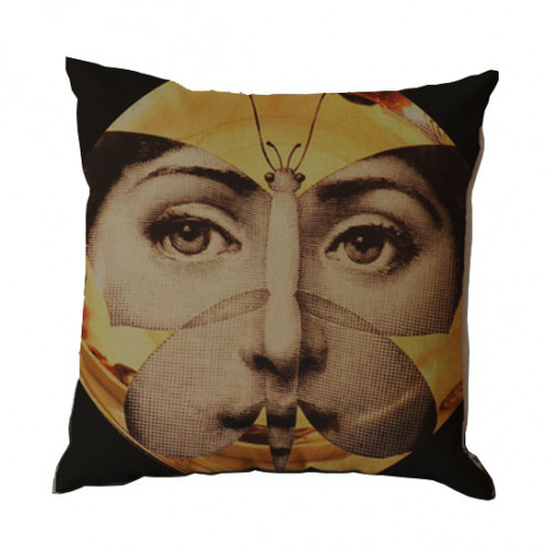 подушка с портретом лины пьеро форназетти butterfly в Тюмени