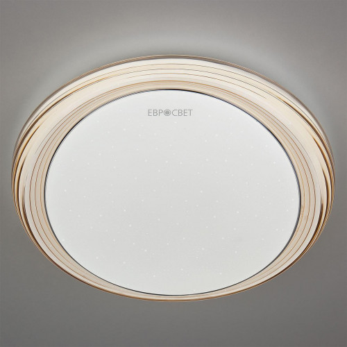 потолочный светодиодный светильник eurosvet universal 40007/1 led кофе в Тюмени