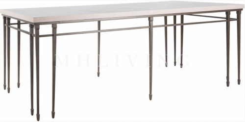 стол обеденный gotic dining серый в Тюмени