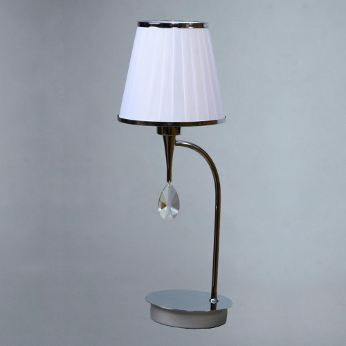 настольная лампа brizzi alora ma01625t/001 chrome в Тюмени