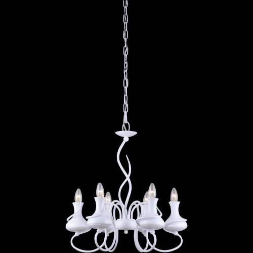 подвесная люстра arte lamp servizio a6819lm-6wh в Тюмени