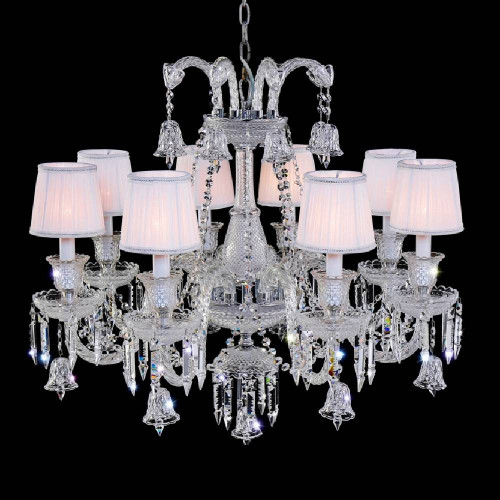 подвесная люстра crystal lux princess sp8 прозрачная в Тюмени