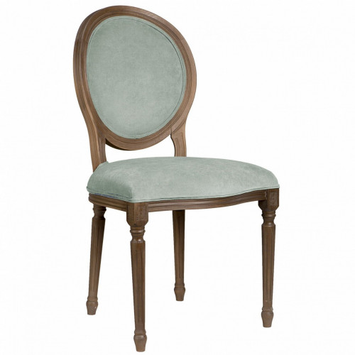 стул с овальной спинкой медальон светло-зеленый в Тюмени
