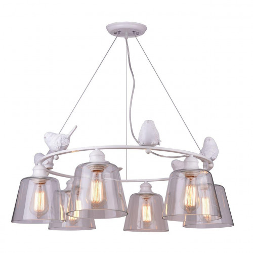 подвесная люстра arte lamp passero a4289lm-6wh в Тюмени