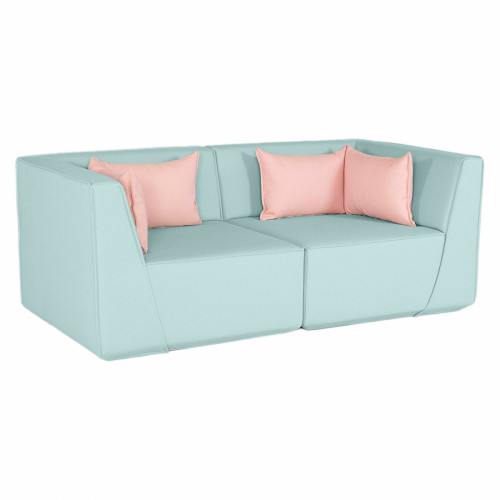 диван cubit sofa прямой голубой в Тюмени