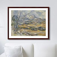 картина: montagne sainte-victoire, 1890г. в Тюмени