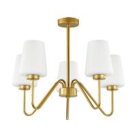 подвесная люстра lumion olivia 3791/5c белая в Тюмени