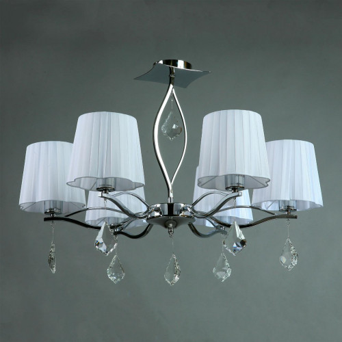 подвесная люстра brizzi bx03203/6 chrome в Тюмени