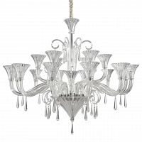подвесная люстра ideal lux santa sp18 хром в Тюмени