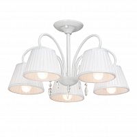 потолочная люстра vitaluce v3467/5pl белая в Тюмени