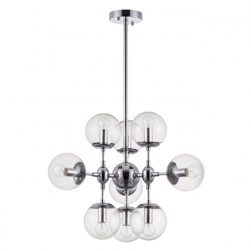 подвесная люстра freya richard fr5596pl-09ch хром в Тюмени