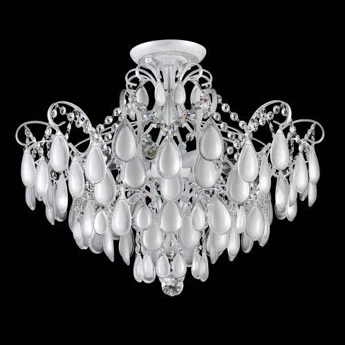 потолочная люстра crystal lux sevilia pl6 silver в Тюмени