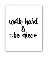 постер be nice а3 в Тюмени