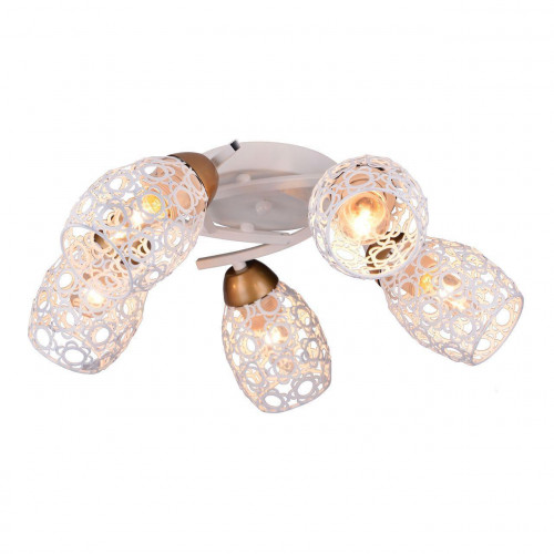потолочная люстра toplight mavis tl3810x-05wh в Тюмени