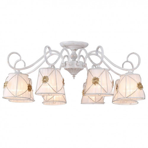 потолочная люстра arte lamp 72 a5495pl-8wg в Тюмени